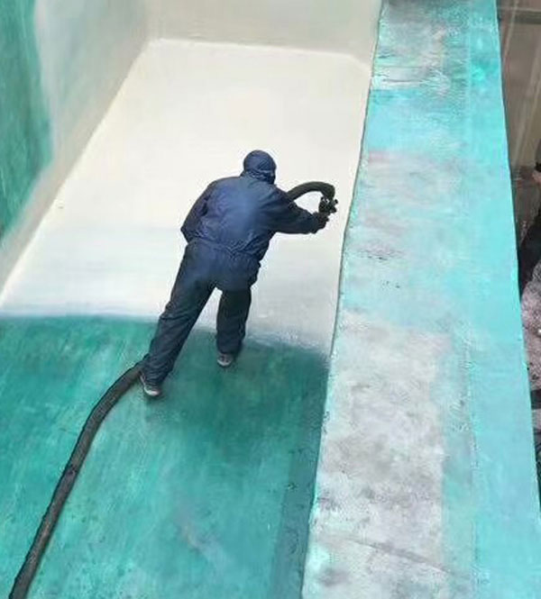 工業污水池防腐 化工廠污水池怎樣做防腐(圖2) 工業污水池防腐噴涂聚脲