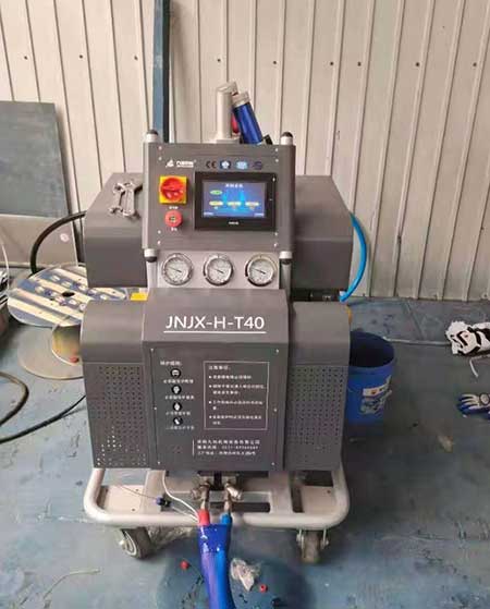 外墻高壓聚氨酯發泡機(圖1) JNJX-H-T40外墻高壓聚氨酯發泡機